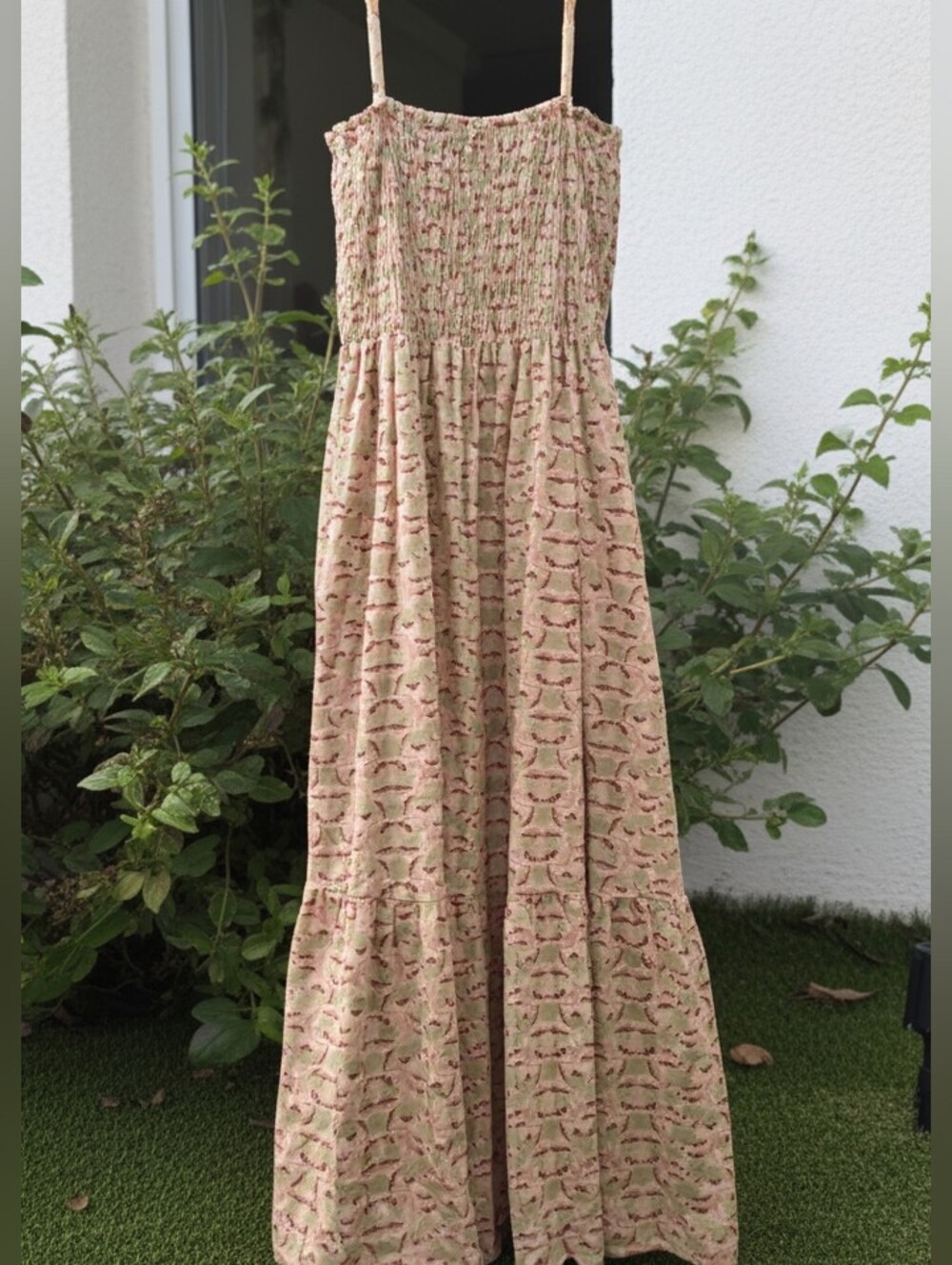 Magari Made in Italy Cotton Maxi Sundress L - Picture 1 of 4